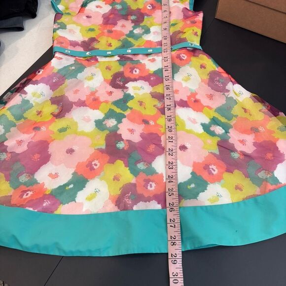 American Girl Doll Girls 10 Floral Dress - Picture 13 of 13